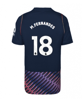 Tottenham Hotspur Mateus Fernandes #18 Maglia Gara Trasferta Repliche 2026-27 Maniche Corte
